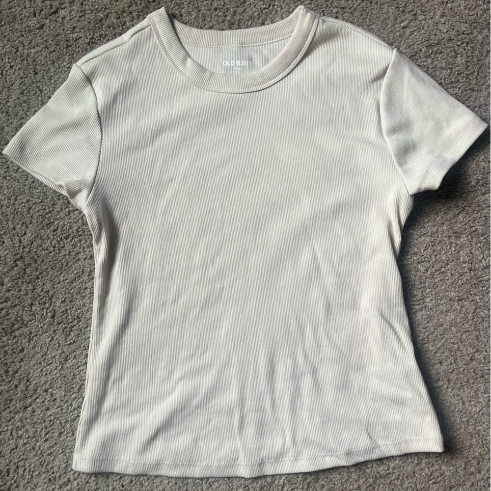 Old Navy Snug Crop Tee - Size Small